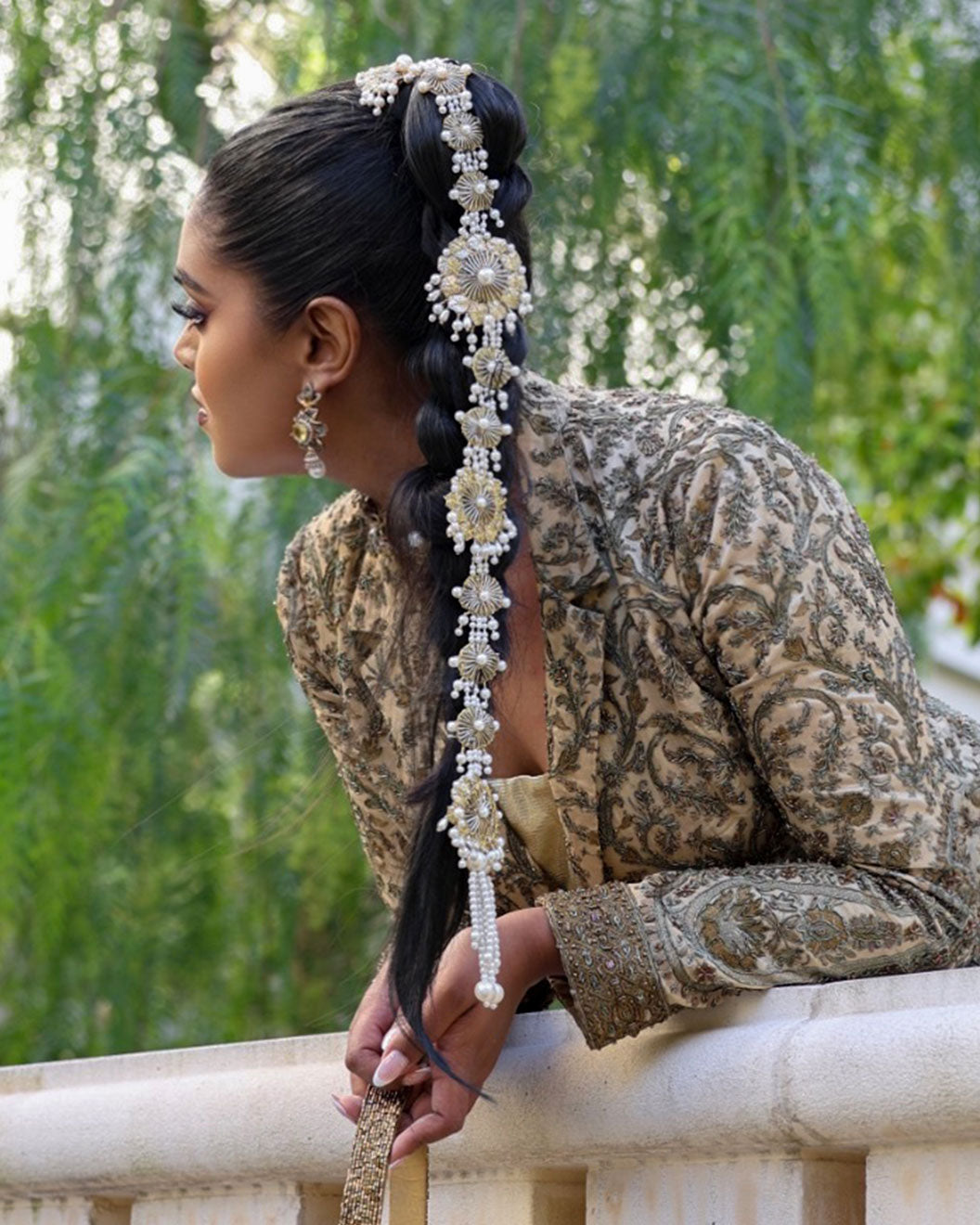 LONG HAIR CHAIN - Golden