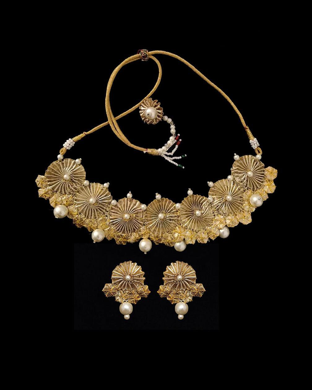 2 PIECE JEWLEY SET - Golden