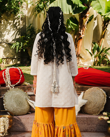 CROCHET CUSHION - Multi