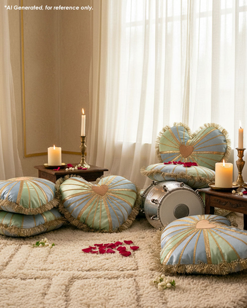 EMBELLISHED CUSHION - Multi