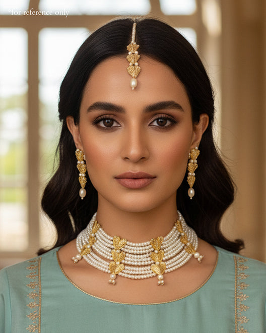 DILBARO JEWLEY SET - Golden