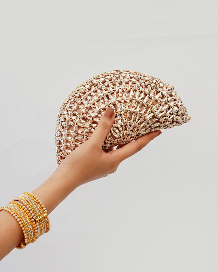 rose-gold-gota-golden-halfmoon-hand-crochet-clutch