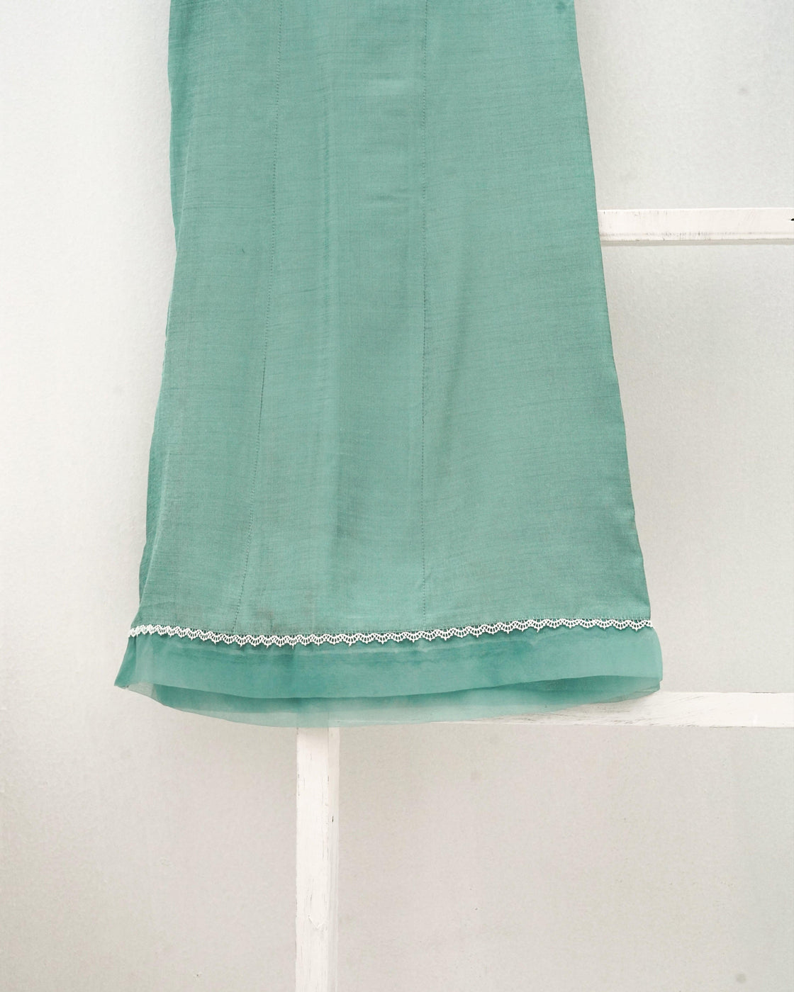 COTTON CULOTTES PANT - Green