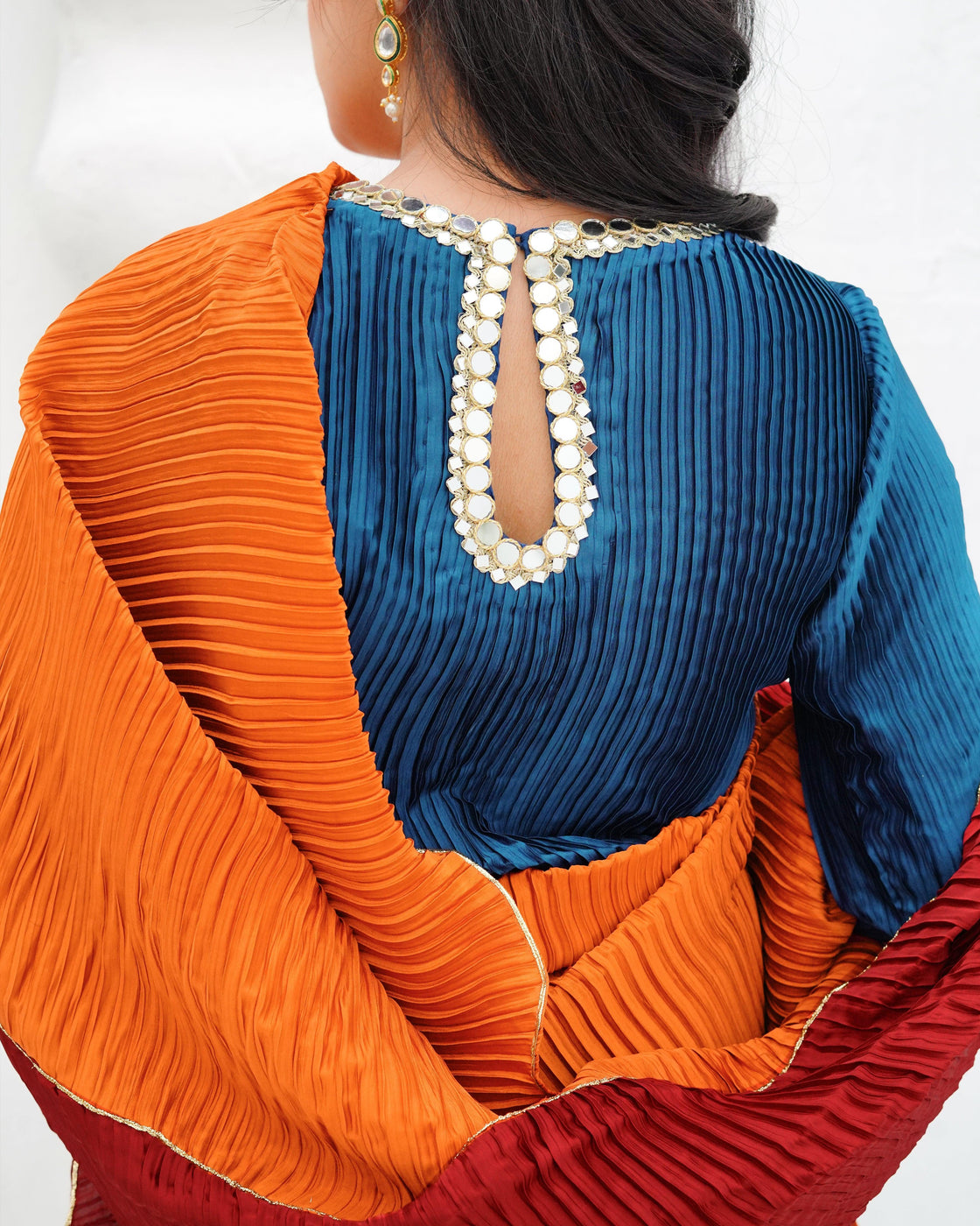 EMBELLISHED SAREE - Multi